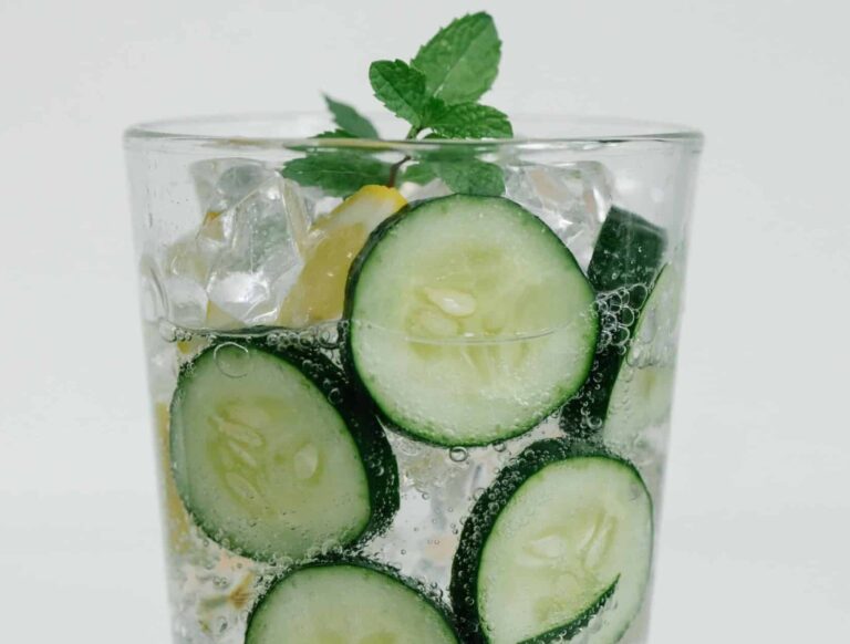 Cucumber water everyday